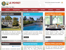 Tablet Screenshot of le-peyret.com
